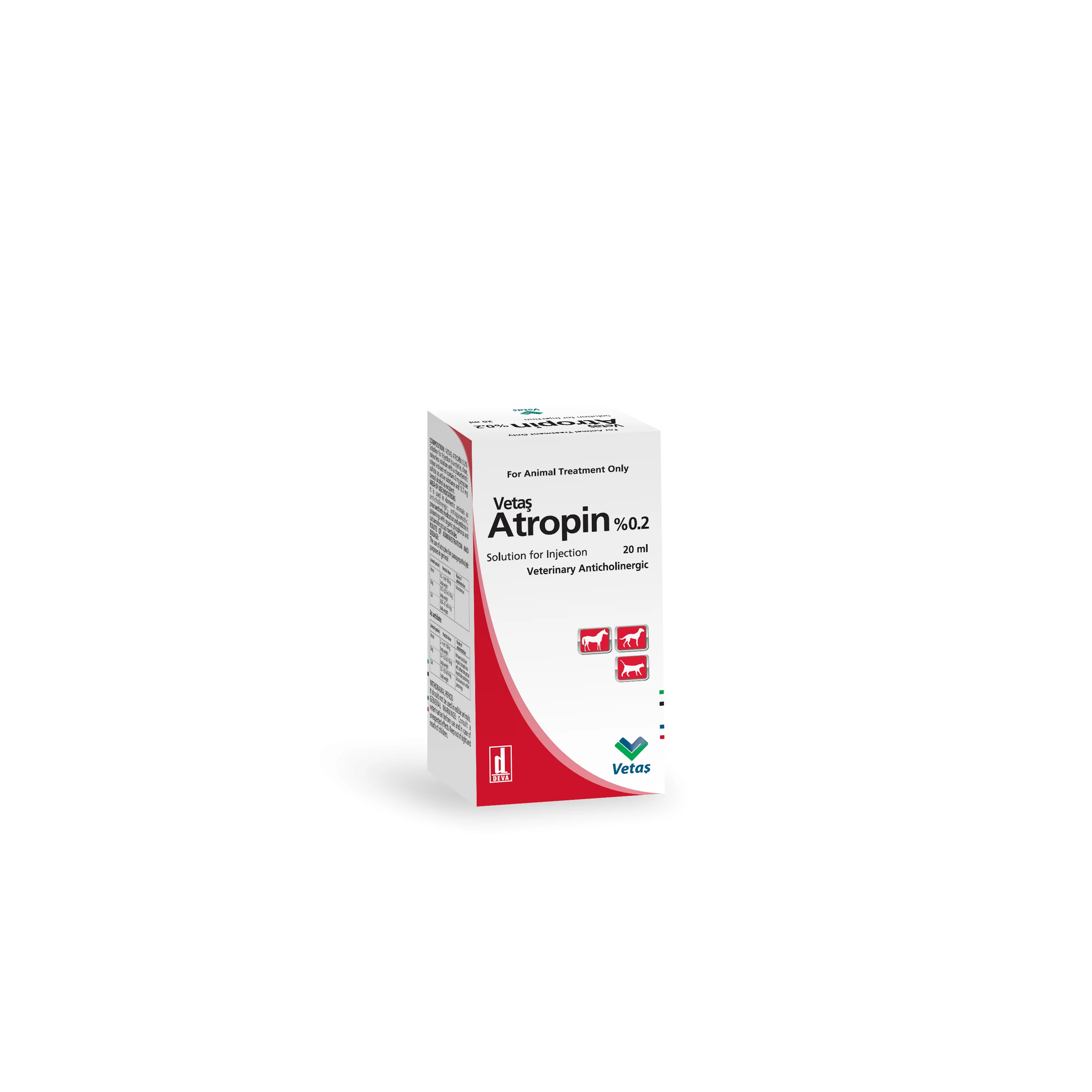 Vetas Atropin %0.2 Solution for Injection
